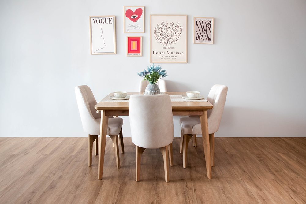 Comedor Nórdico con sillas Arish