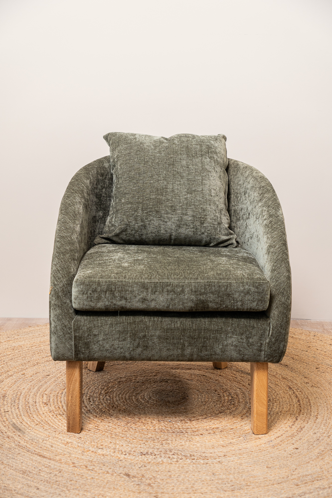 Poltrona Oval terracota